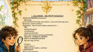 1. ÁLLOMÁS – REJTETT SZABÁLY 3-4. osztály